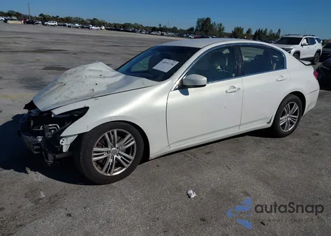 2011 Infiniti G25 Journey from USA, damaged, VIN JN1DV6AP7BM603379